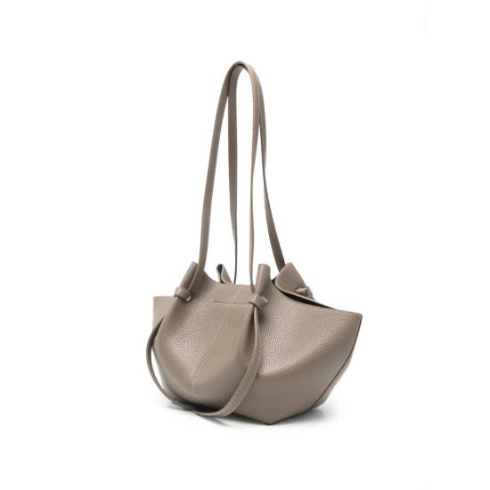 26FW 유제피 토트백 MOCHI LEATHER TAUPE GRAY - YUZEFI