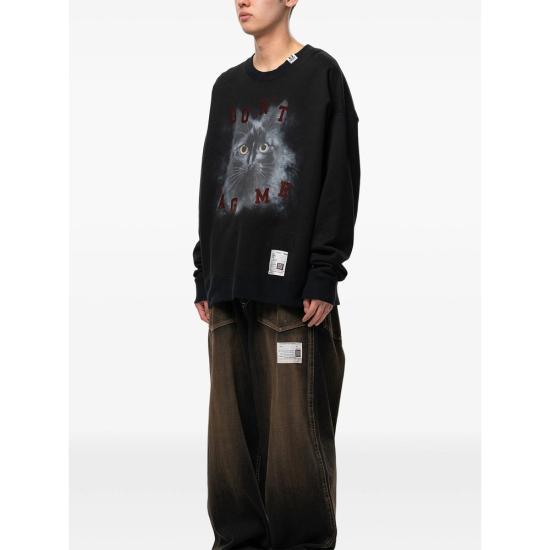 26FW 메종 미하라 야스히로 스웨터 J17PO782 BLACK - MAISON MIHARA YASUHIRO
