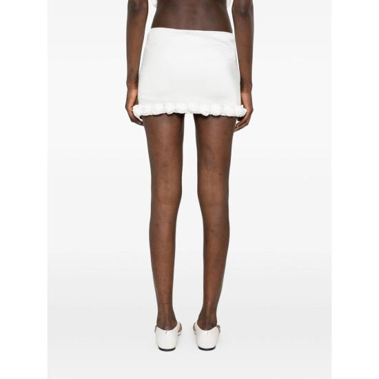 26SS 오세리 스커트 BRSF268 LYCRA PEARL WHITE - OSÉREE