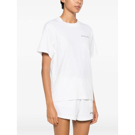 26FW 스포티앤리치 폴로 티셔츠 TO11975325WH WHITE - SPORTY & RICH