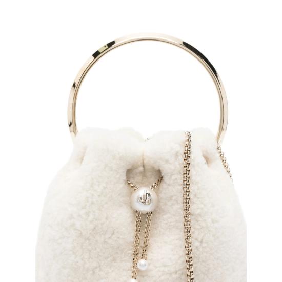 26FW 지미추 토트백 BON BON XYH NAGOL WHITE - JIMMY CHOO
