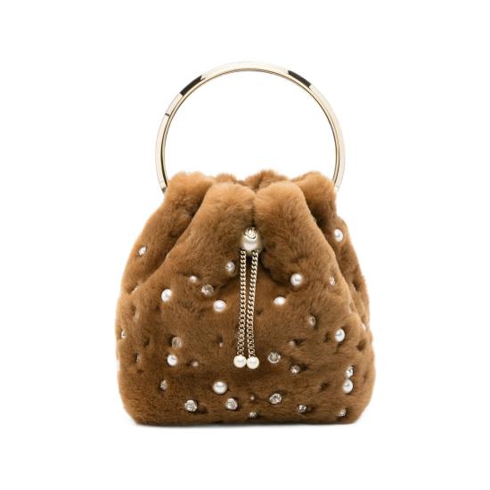 26FW 지미추 토트백 BON BON GNJ TOLGO BROWN