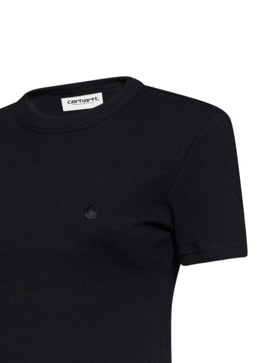 26FW 칼하트 WIP 폴로 티셔츠 I035471 89XX BLACK - CARHARTT WIP