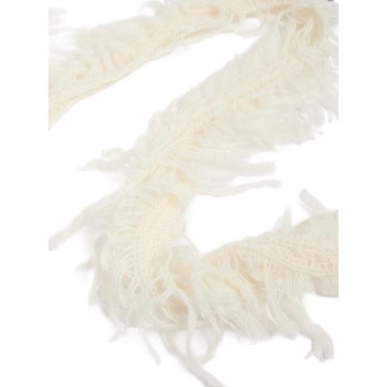 26FW 앤 드뮐미스터 머플러/스카프 B0014549 KN096 006 WHITE - ANN DEMEULEMEESTER