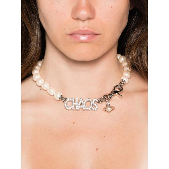 26FW 비비안웨스트우드 목걸이/팬던트 6301015I 02P373 P373 SILVER - VIVIENNE WESTWOOD