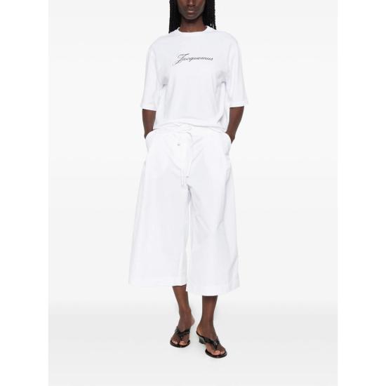 26FW 자크뮈스 자크뮈스 티셔츠 TSW00596 AJ00289 100 WHITE - JACQUEMUS