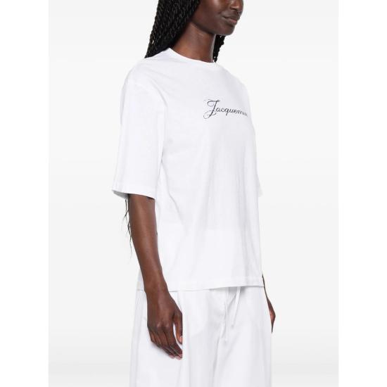 26FW 자크뮈스 자크뮈스 티셔츠 TSW00596 AJ00289 100 WHITE - JACQUEMUS