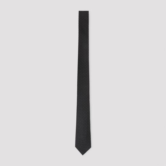 26FW 톰포드 넥타이 STI003 S0386 NWA BLACK WHITE - TOMFORD