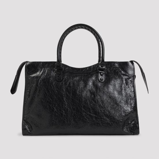 26FW 발렌시아가 르 시티 백 라지 865765 2ACME 1000 BLACK - BALENCIAGA