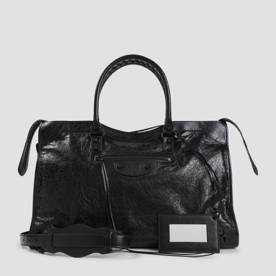 26FW 발렌시아가 르 시티 백 라지 865765 2ACME 1000 BLACK