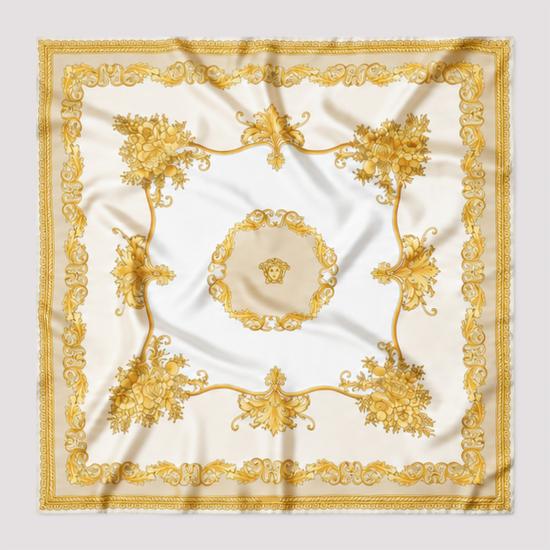 26FW 베르사체 머플러/스카프 1001600 1A19393 5KA40 BONE IVORY GOLD