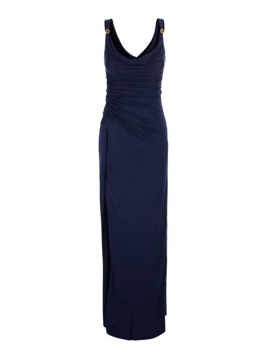 26FW 베르사체 원피스 1026706 BLUE
