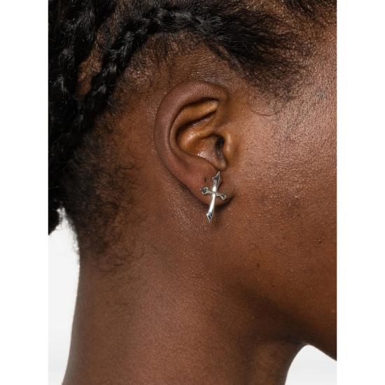 26FW LAG WORLD 이어링 CROIX GOTHIC EARRING SILVE SILVER - LAG WORLD