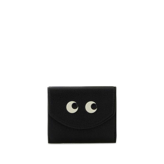 26FW 안야힌드마치 지갑 195645 AW240200 BLACK