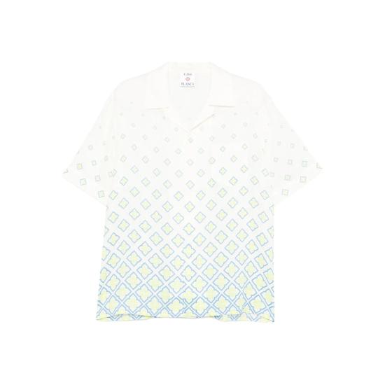 26SS 카사블랑카 셔츠 SP26 SH 003 11 MONOG WHITE