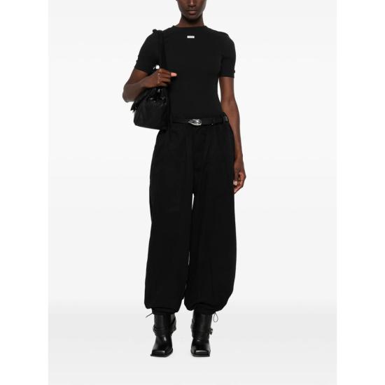 26FW 엔타이어 스튜디오 폴로 티셔츠 ESFW26TT01632 0015 BLACK - ENTIRE STUDIOS