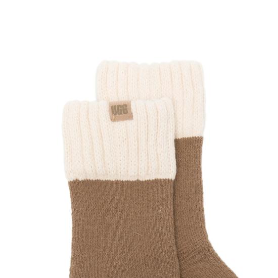 26FW 어그 양말 1145338 CAMDYN CNTC BROWN - UGG