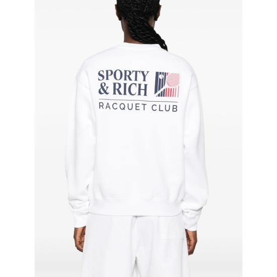 26FW 스포티앤리치 스웨터 ST098710431WH WHITE - SPORTY & RICH