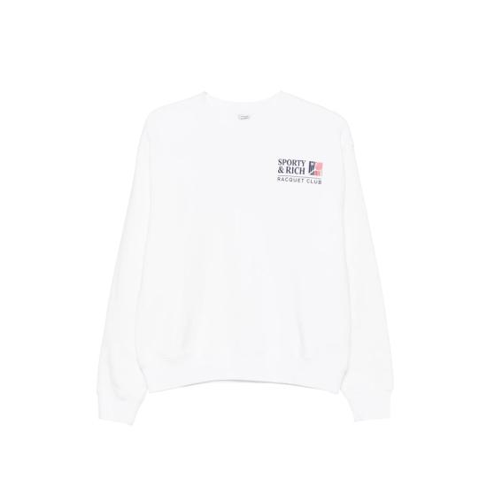 26FW 스포티앤리치 스웨터 ST098710431WH WHITE