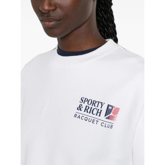 26FW 스포티앤리치 스웨터 ST098710431WH WHITE - SPORTY & RICH