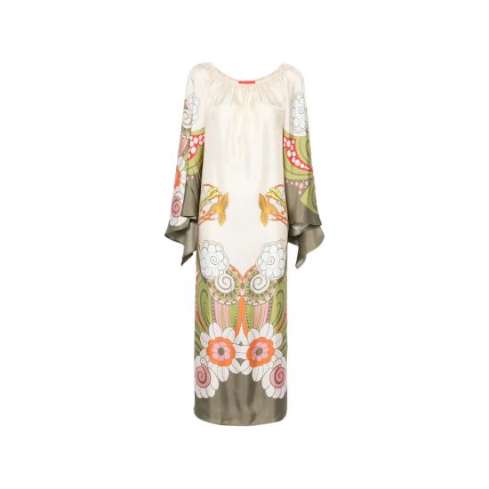 26FW 라 더블제이 원피스 DRE1020 SIL029AMB0 WH04 MULTICOLOR