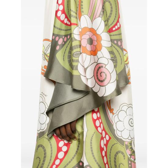 26FW 라 더블제이 원피스 DRE1020 SIL029AMB0 WH04 MULTICOLOR - LA DOUBLEJ