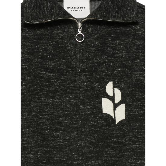 26FW 이자벨마랑에뚜왈 니트웨어 D3L05E CA0189FA 01BK BLACK - ISABEL MARANT ETOILE