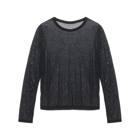 26SS 베이스레인지 탑 TOLS BL LONG SLEEV BLACK