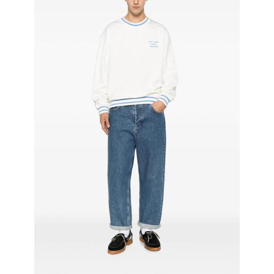 26FW 드롤드무슈 긴팔 티셔츠 L SW140 CO127 OFFWH WHITE - DROLE DE MONSIEUR