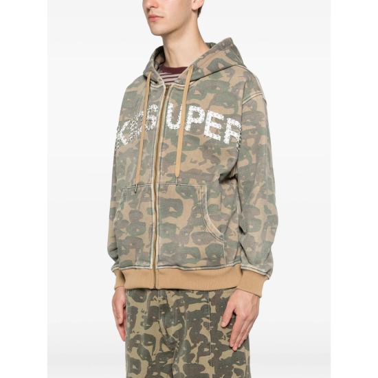 26SS 키드슈퍼 후드 티셔츠 HD 01 DKGRE GREEN - KIDSUPER
