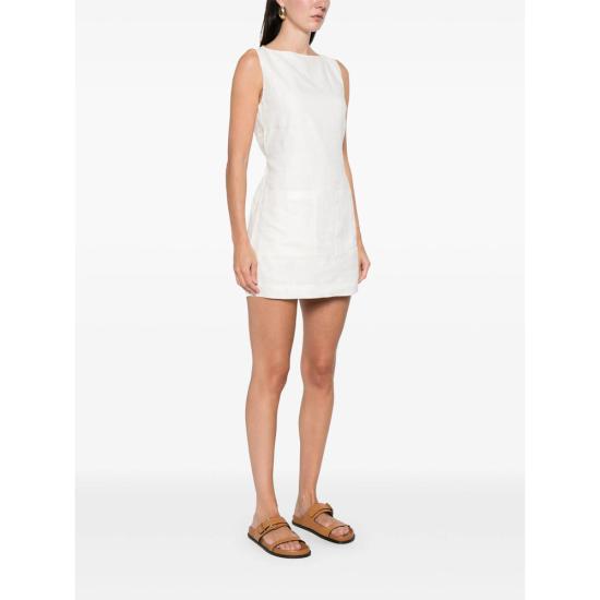 26SS 페이스풀더브랜드 원피스 FF4524 WHT ELENA MINI WHITE - FAITHFULL THE BRAND
