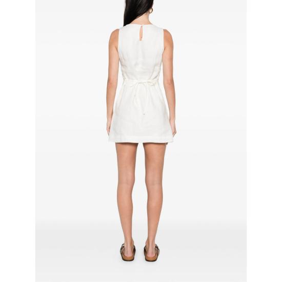 26SS 페이스풀더브랜드 원피스 FF4524 WHT ELENA MINI WHITE - FAITHFULL THE BRAND