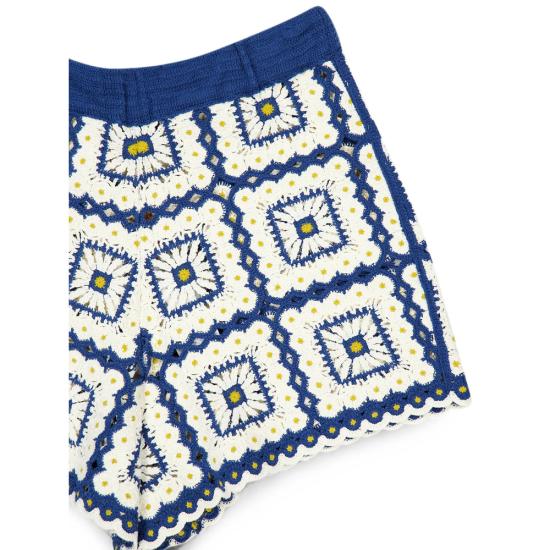 26FW 알레메 숏팬츠 7304P CREAM BLUE - ALEMAIS