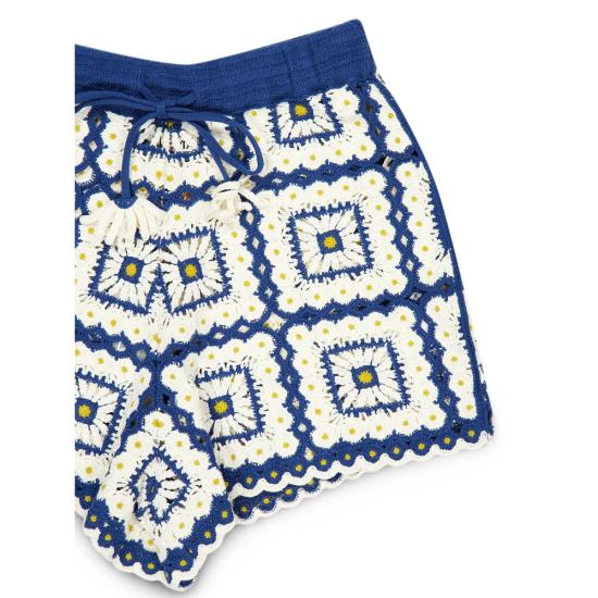 26FW 알레메 숏팬츠 7304P CREAM BLUE - ALEMAIS