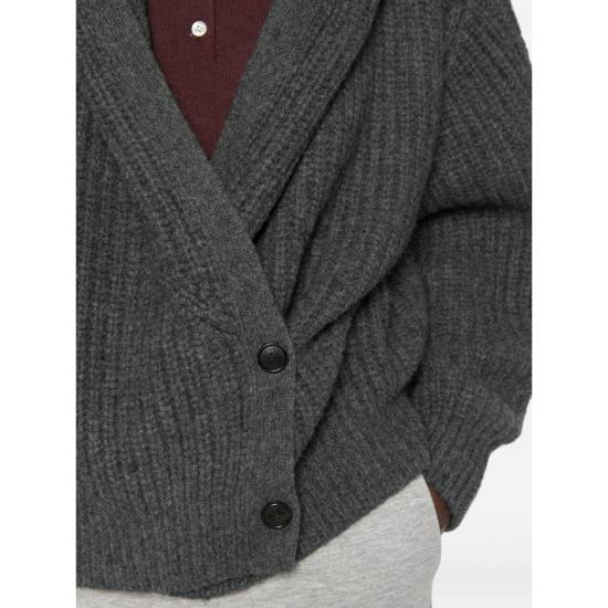 26FW 시스템 스웨터 SY2G8KOTT01W BKGRE GRAY - SYSTEM