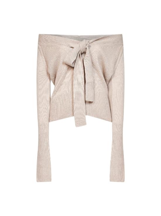 26FW 에르마노 설비노 스웨터 D495N728IWN41116 BEIGE