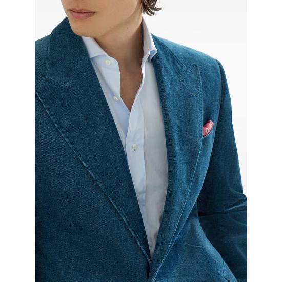 26FW 브루넬로 쿠치넬리 자켓 MV4518BFC5 C014 BLUE - BRUNELLO CUCINELLI