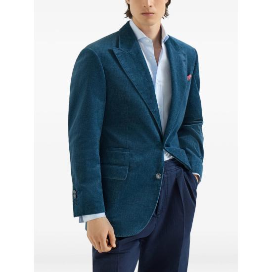 26FW 브루넬로 쿠치넬리 자켓 MV4518BFC5 C014 BLUE - BRUNELLO CUCINELLI