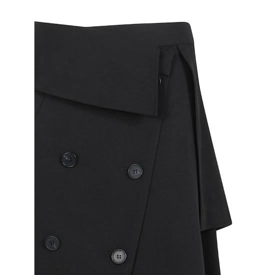 26FW 로에 스커트 421 32 058 BLACK - ROHE