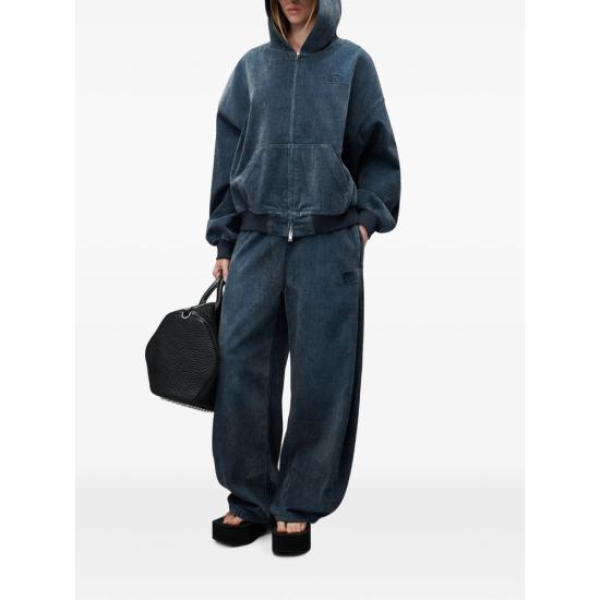 26FW 알렉산더 왕 트레이닝/조거 팬츠 UDC4264300 410A BLUE - ALEXANDER WANG