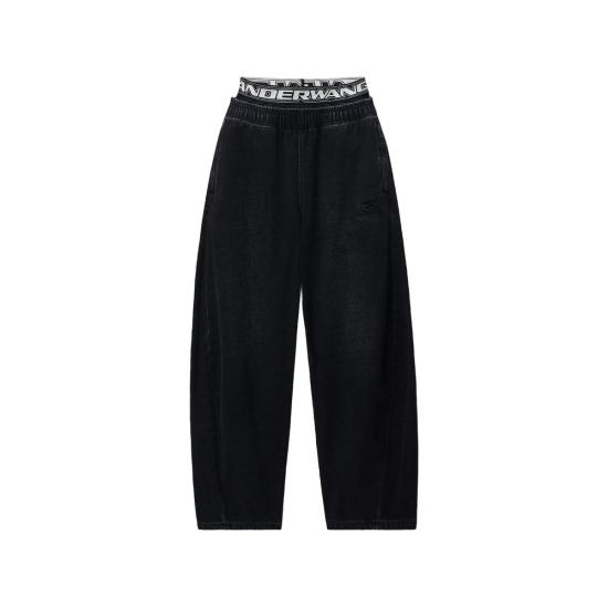 26FW 알렉산더 왕 트레이닝/조거 팬츠 UDC4264302 011 BLACK