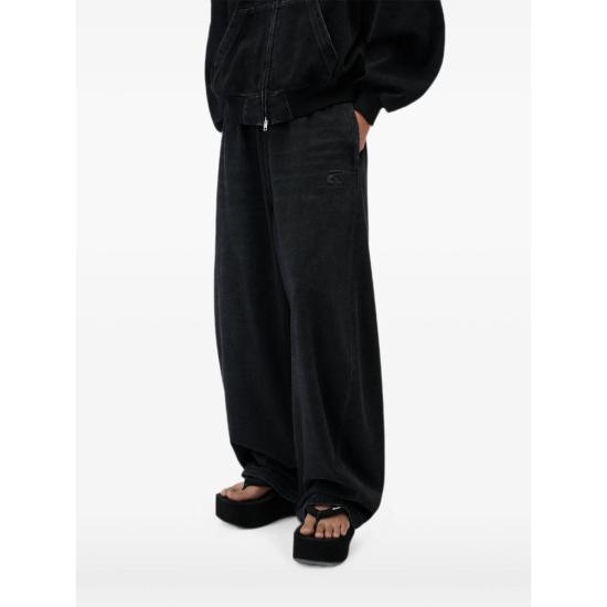 26FW 알렉산더 왕 트레이닝/조거 팬츠 UDC4264302 011 BLACK - ALEXANDER WANG