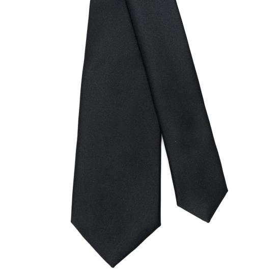 26SS 딸리아토레 넥타이 A10003 TIE BLU BLACK - TAGLIATORE