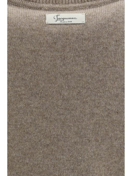 26FW 자크뮈스 스웨터 SWW00650AK00264 150 BEIGE - JACQUEMUS