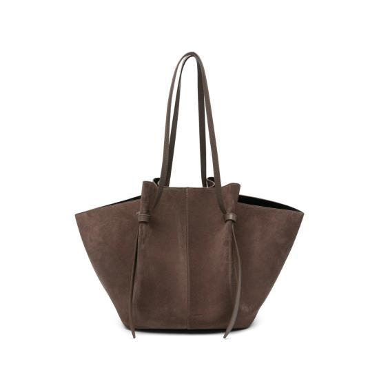 26FW 유제피 숄더백 XL MOCHI SUEDE NUTME BROWN