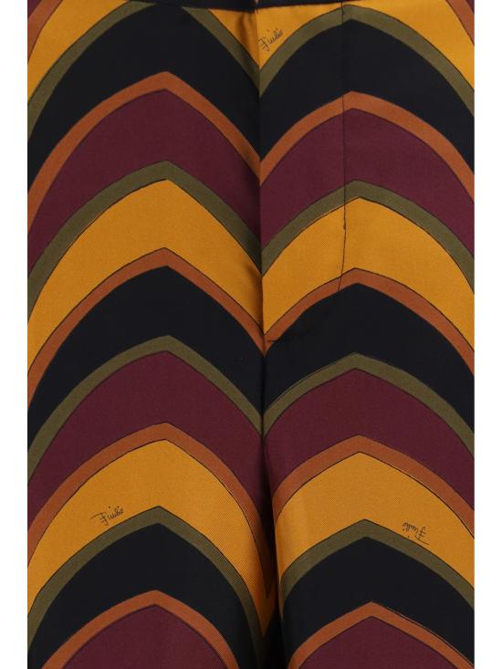 26FW 푸찌 스트레이트 팬츠 6URT106U841 075 MULTICOLOUR - PUCCI