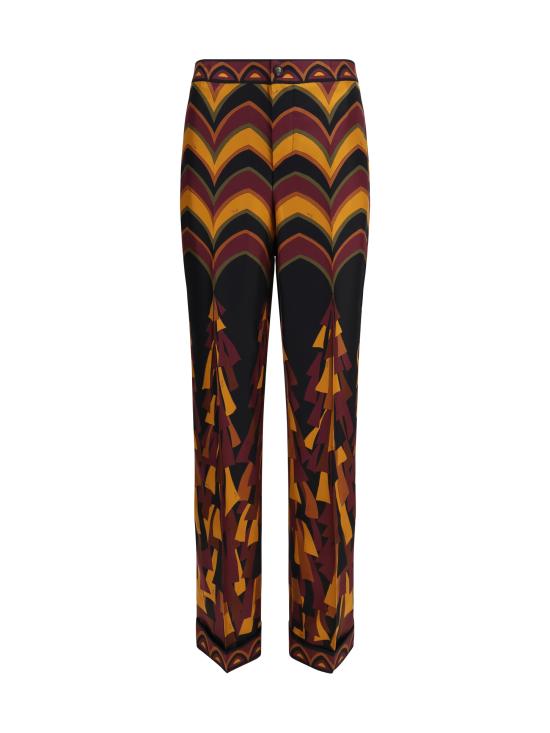 26FW 푸찌 스트레이트 팬츠 6URT106U841 075 MULTICOLOUR