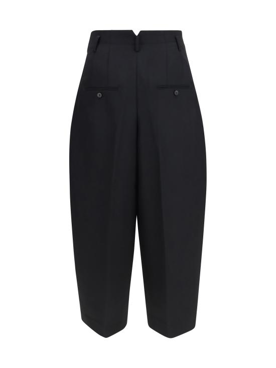 26FW 자크뮈스 스트레이트 팬츠 PAW00677AW00637 990 BLACK - JACQUEMUS