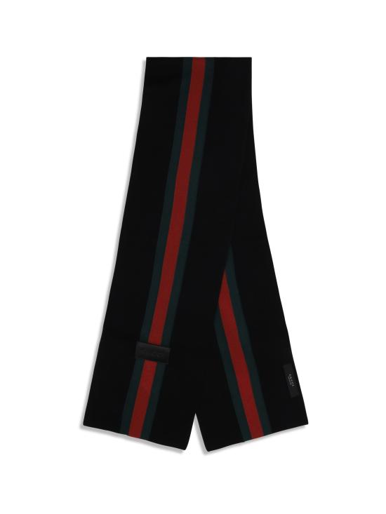 26FW 구찌 머플러/스카프 A007FJ4GALH 1066 BLACK - GUCCI