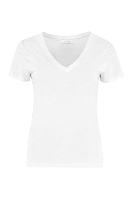  빈스 폴로 티셔츠 VR59283148 WHITE - VINCE